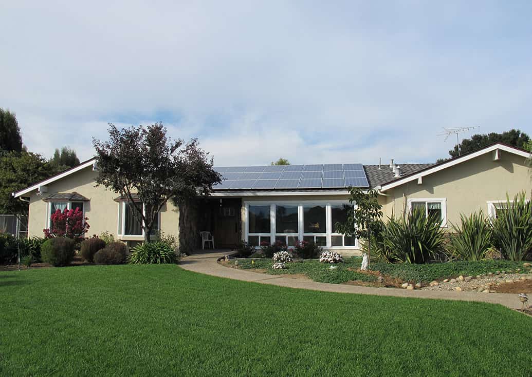 Slideshow of installations on clay tile, metal seam, wood shake, composition and flat roofs