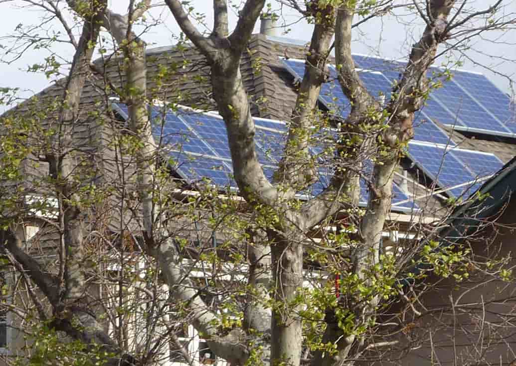 Slideshow of installations on clay tile, metal seam, wood shake, composition and flat roofs