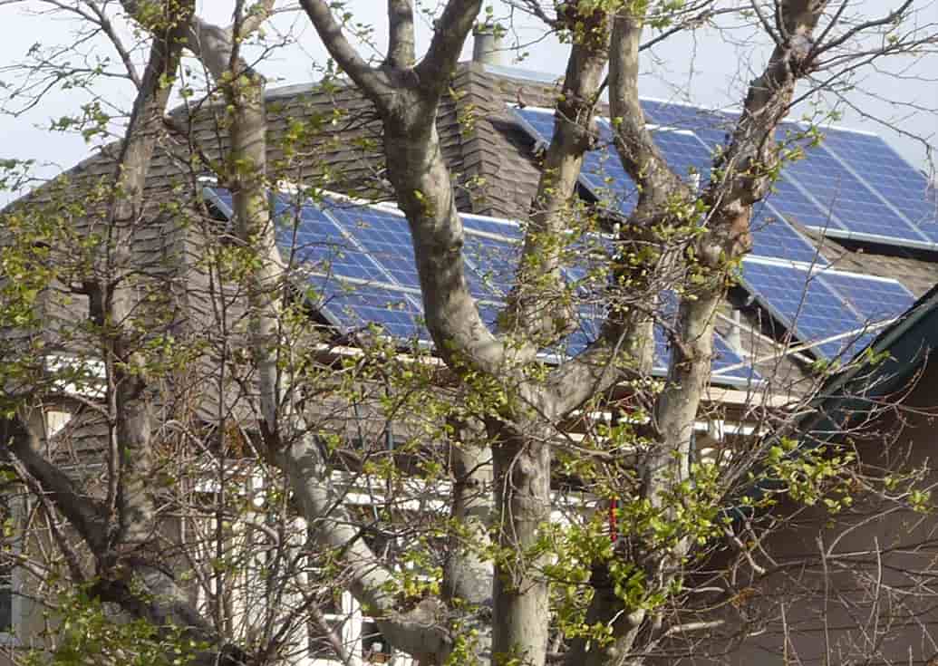 Slideshow of installations on clay tile, metal seam, wood shake, composition and flat roofs